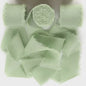 Handgemaakte Satijn Chiffon Lint Set - 3 Rollen van 5m met Rafeleffect voor Bruiloft, Cadeau & DIY Decoratie