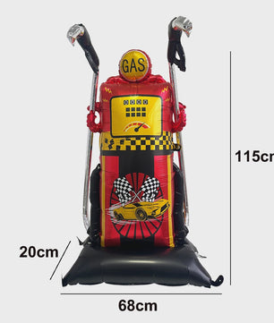 Grote Raceauto Nummer Ballonnen Set - Perfect voor Verjaardagen en Feesten