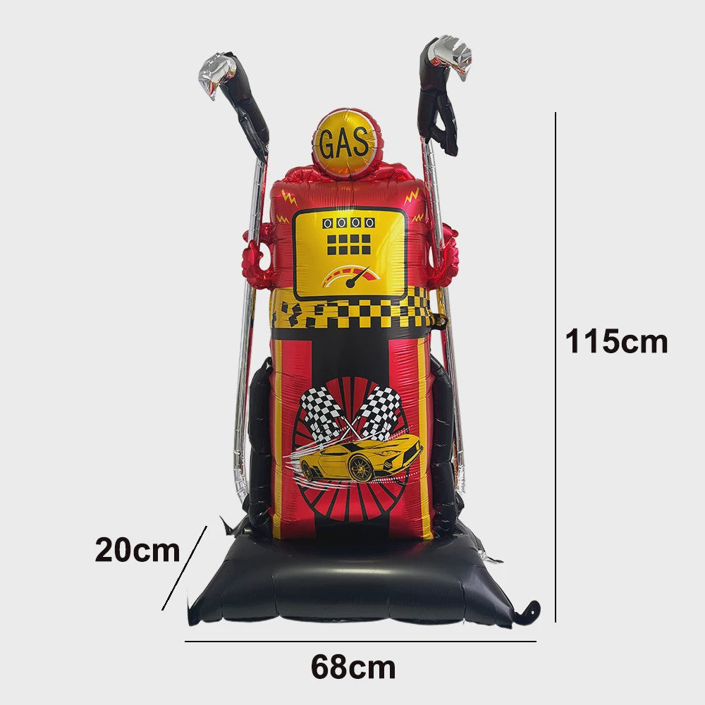 Grote Raceauto Nummer Ballonnen Set - Perfect voor Verjaardagen en Feesten
