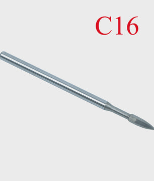 Professionele Wolframcarbide Nagelboor Bit Set - Voor Manicure & Tandheelkunde