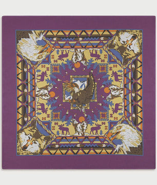 Unisex Katoenen Bandana met Dierenprint & Paisley Motief - Veelzijdig te Dragen