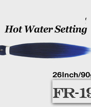Pre-stretched Braiding Hair 26 Inch - Synthetische Haarverlengingen voor Crochet Braids in Kleuren
