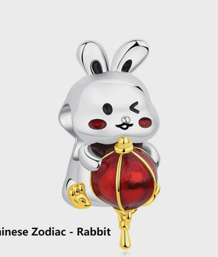925 Sterling Zilveren Bedel Lucky Cat - Chinees Nieuwjaar & Japanse Stijl Hanger voor Dames Armbanden & Kettingen