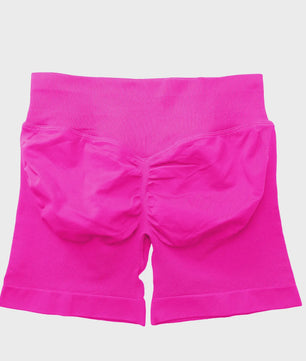 NCLAGEN Seamless Gym Shorts Dames - 4.5 Inch Biker Shorts voor Fitness & Yoga