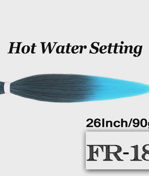 Pre-stretched Braiding Hair 26 Inch - Synthetische Haarverlengingen voor Crochet Braids in Kleuren