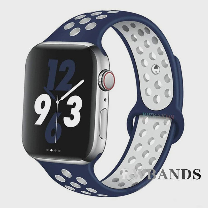 Ademende Sportband voor Apple Watch (38-49mm) - Comfortabele Vervangingsband