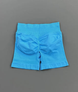 HISTELLO Seamless Biker Shorts Dames - Low Waist Scrunch Butt voor Fitness & Yoga