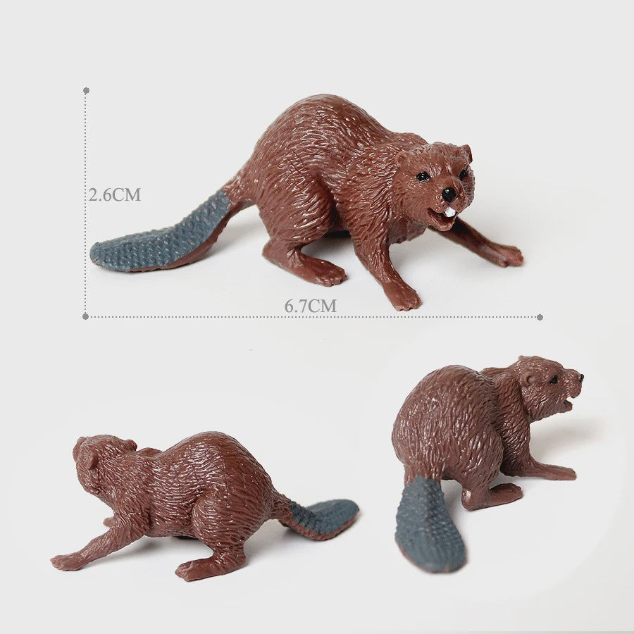 Realistische Dierenfiguren Collectie: Knaagdieren & Wilde Dieren