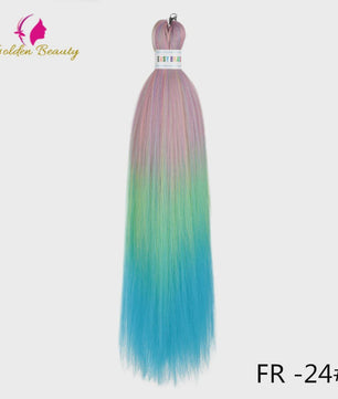 26 Inch Ombre Kleuren Vlechtsel Haar Synthetisch Pre-stretched Jumbo Braids Haar voor Cosplay & Pruiken
