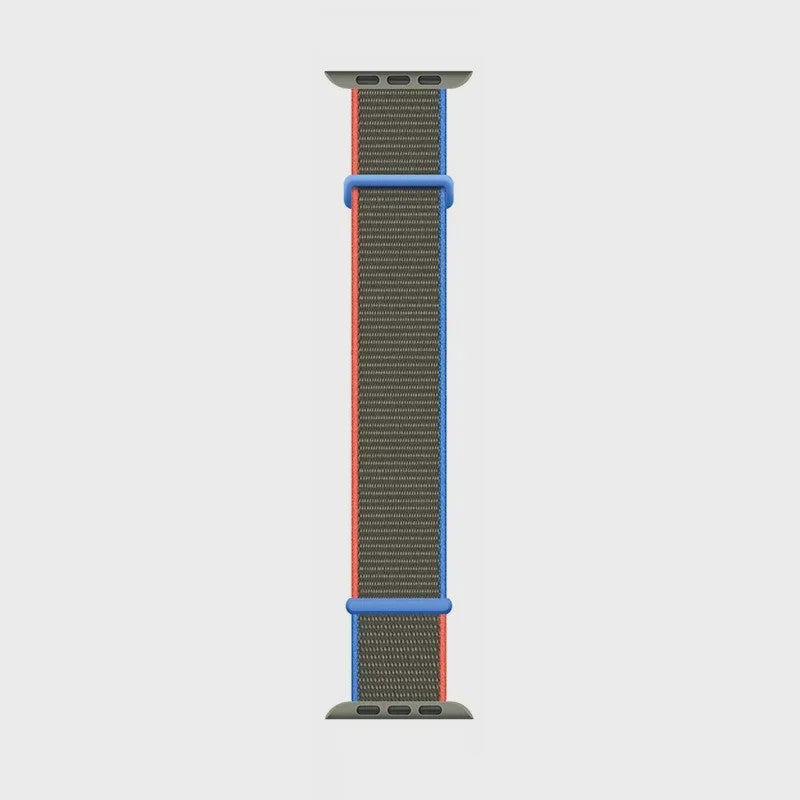 Nylon Sportband voor Apple Watch (38-49mm) - Ademend & Verstelbaar met Klittenband