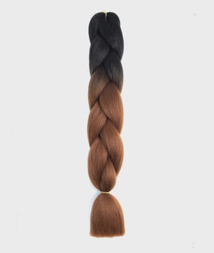 24 Inch Jumbo Braiding Hair Synthetisch Haar Ombre Crochet Braid Extensions voor Dames