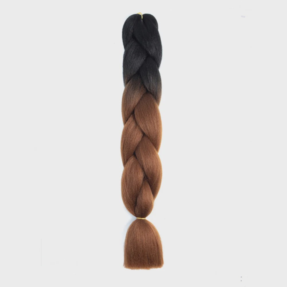 24 Inch Jumbo Braiding Hair Synthetisch Haar Ombre Crochet Braid Extensions voor Dames