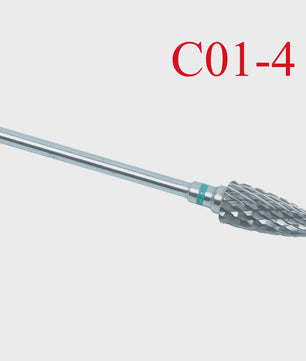 Professionele Wolframcarbide Nagelboor Bit Set - Voor Manicure & Tandheelkunde