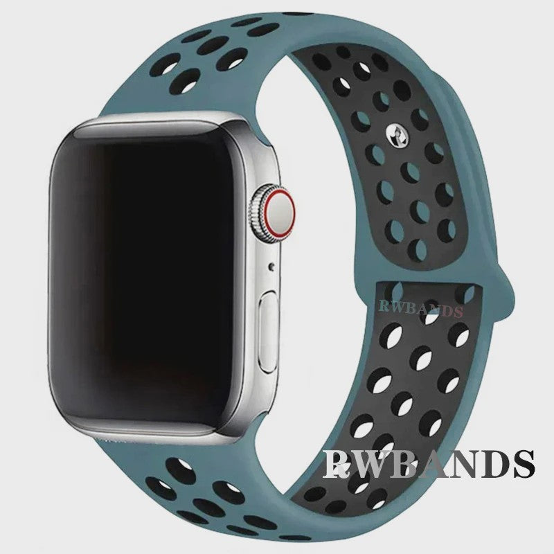 Ademende Sportband voor Apple Watch (38-49mm) - Comfortabele Vervangingsband