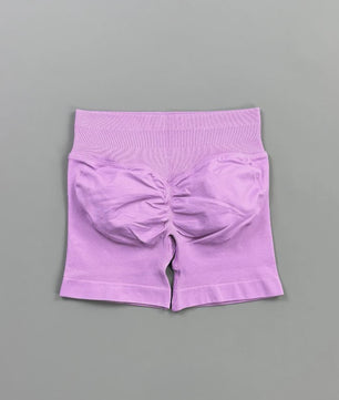 HISTELLO Seamless Biker Shorts Dames - Low Waist Scrunch Butt voor Fitness & Yoga
