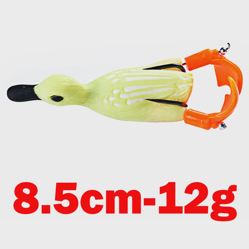 Realistische Eenden Vissen Lokaas - 8.5cm, 12g - Perfect voor Baars, Karper & Snoek