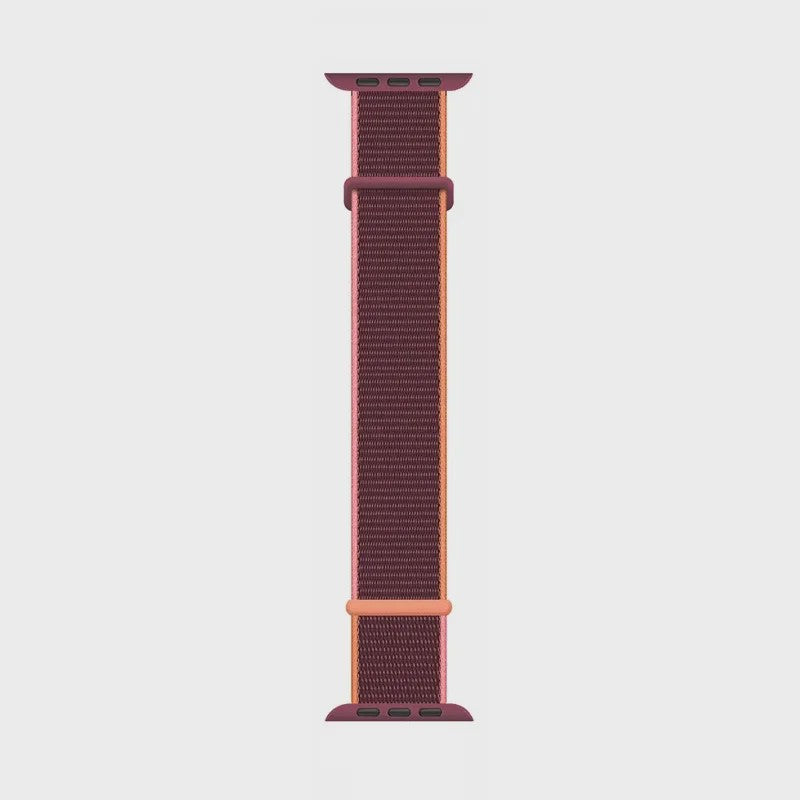 Nylon Sportband voor Apple Watch (38-49mm) - Ademend & Verstelbaar met Klittenband