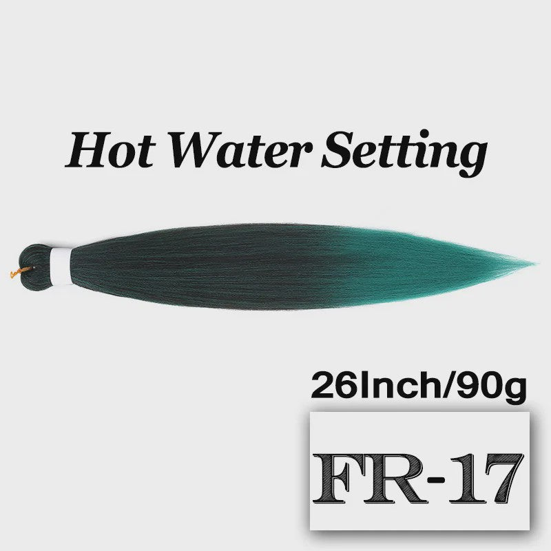 Pre-stretched Braiding Hair 26 Inch - Synthetische Haarverlengingen voor Crochet Braids in Kleuren