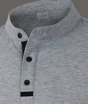 Stijlvolle Heren Poloshirt met Ronde Hals - Comfortabel voor Elk Seizoen