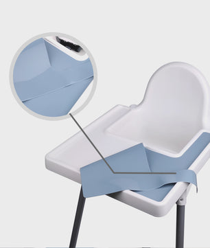 Siliconen Placemat voor Kinderstoel - BPA-Vrij & Gemakkelijk Schoon te Maken