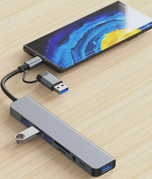 Universele USB-C Hub Docking Station met Thunderbolt 3, 4K HDMI & PD Opladen