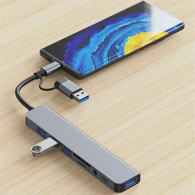 Universele USB-C Hub Docking Station met Thunderbolt 3, 4K HDMI & PD Opladen