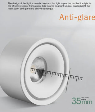 Dimbaar LED Downlight 7W/9W/12W/15W - Anti-Glare Plafondspot