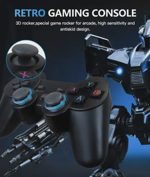 Retro Game Console M8 Stick: 20000+ Klassieke Games, 4K HD, 2 Draadloze Controllers