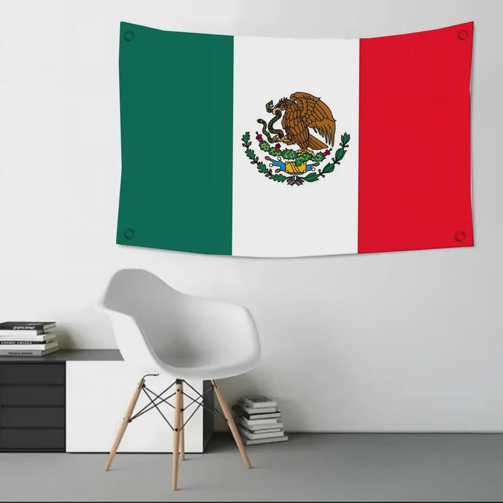 Mexicaanse Vlag - Duurzaam & Decoratief voor Binnen en Buiten