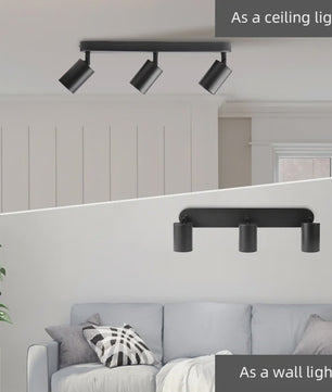 Verstelbare GU10 LED Spot Plafondlamp - Keuze uit 2, 3 of 4 Spots