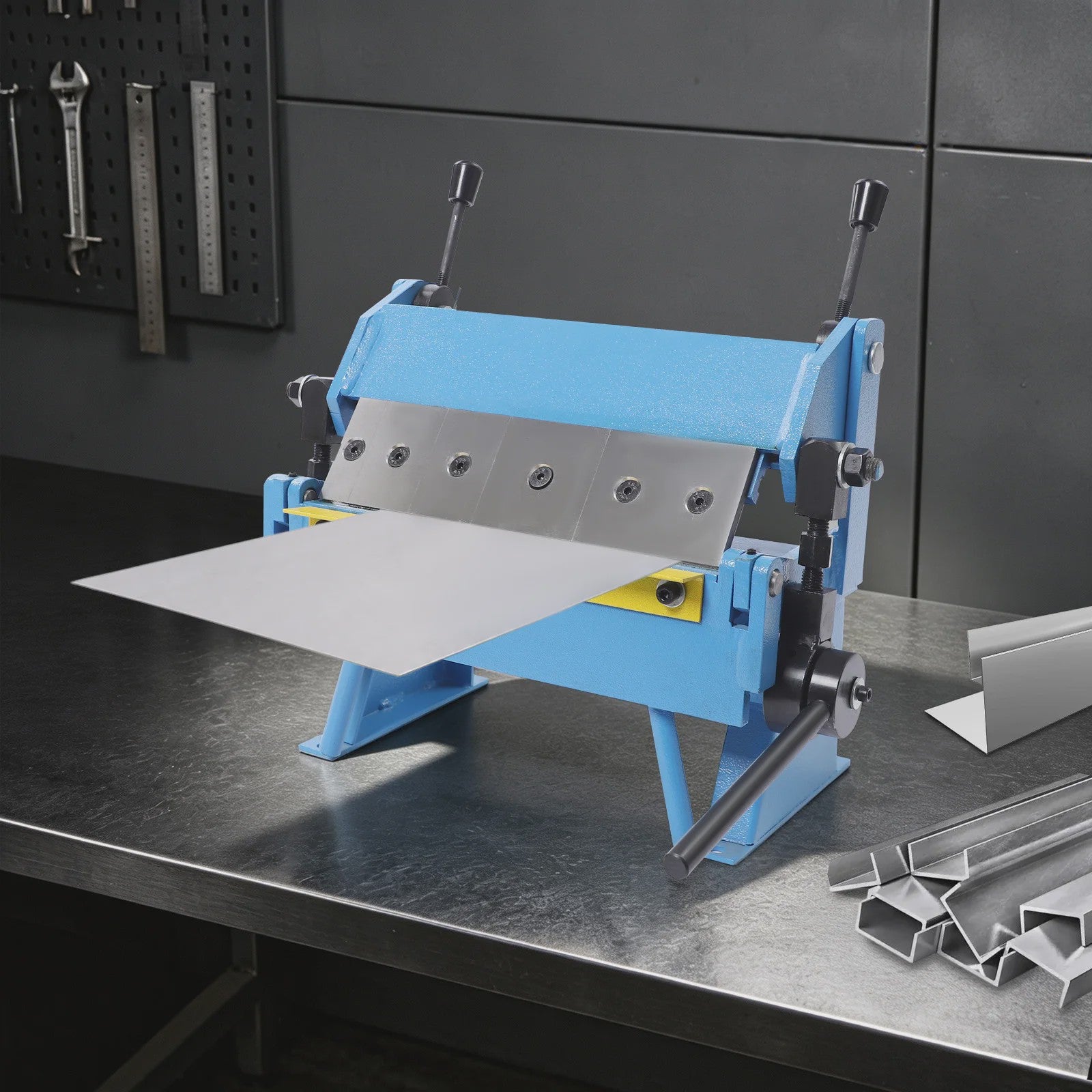 12" Handmatige Plaatmetaal Buigmachine met 4 Bladen - Instelbaar 0-135°