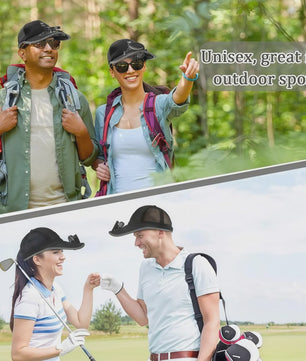Ventilator Pet met Zonne-energie en USB Opladen - Koel en UV-beschermend voor Zomerse Outdoor Activiteiten