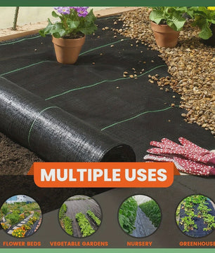 Heavy-Duty Weed Control Fabric - Duurzaam Landscaping Geotextiel