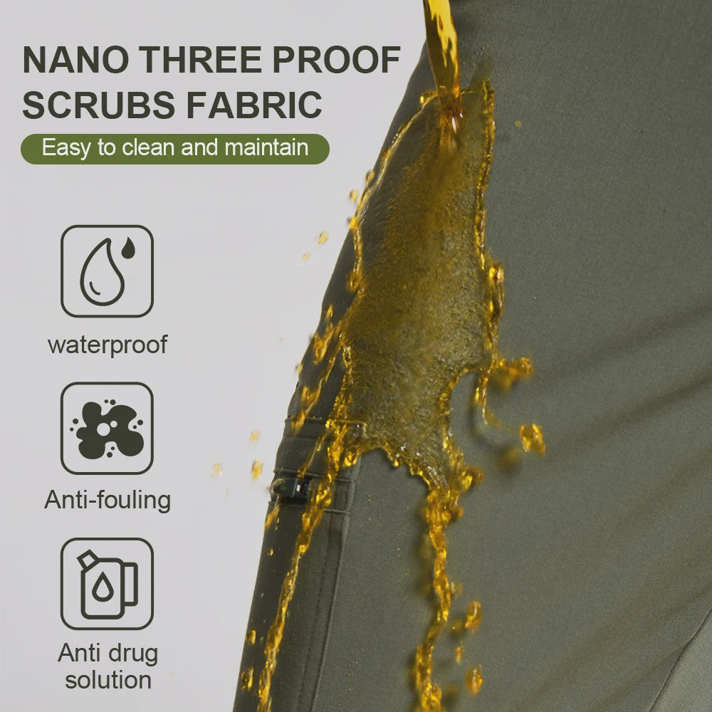 KungFu Scrubs Medisch Werkpak - Ademend, Waterdicht & Antibacterieel (2-delig)