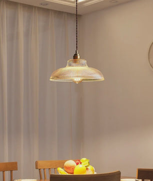 Groene Glazen Hanglamp Vintage - Sfeervolle Verlichting voor Woonkamer, Hal & Slaapkamer