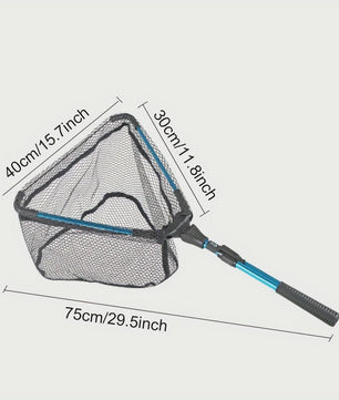 Opvouwbaar Vangnet met Telescoopsteel - Aluminium Legering, Intrekbaar en Draagbaar