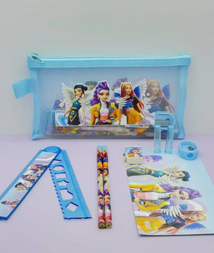 Set van 12 K-Pop Hantrix Tekenpotloden - Schattig Cartoon Design voor Kinderen