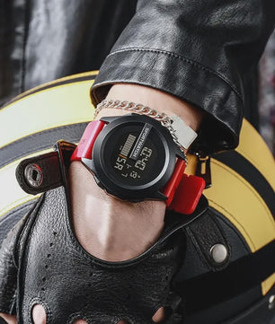 Sportief Heren Horloge: Digitaal LED Alarm & Stopwatch, Waterdicht Fitness Horloge