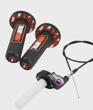 Universele Motor Gashendel Set met Kabel - 22mm Handvatten