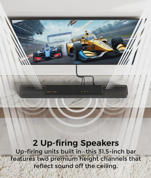 ULTIMEA 5.1.2ch Soundbar Home Theater Systeem met Dolby Atmos, 460W, Surround Speakers en App Bediening