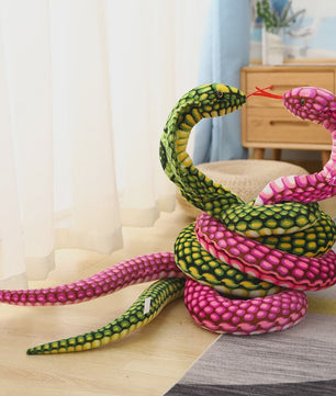 Pluche Cobra Slang Knuffel - Verkrijgbaar in 80, 170 & 240cm