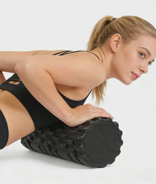 High-Density Solid Core For Muscle Recovery/Massage, Durable Fitness Tool 33Cm Foam Roller Yoga Massage