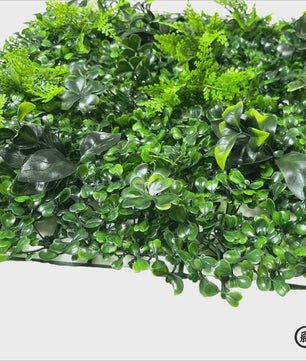 Kunstplant Muurdecoratie Groen - UV-bestendig Privacy Scherm met Bladeren