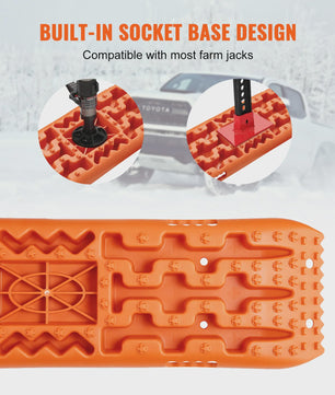 10 Ton Traction Boards (2 stuks) - Off-road Banden Herstelmatten voor SUV, Jeep, Camper