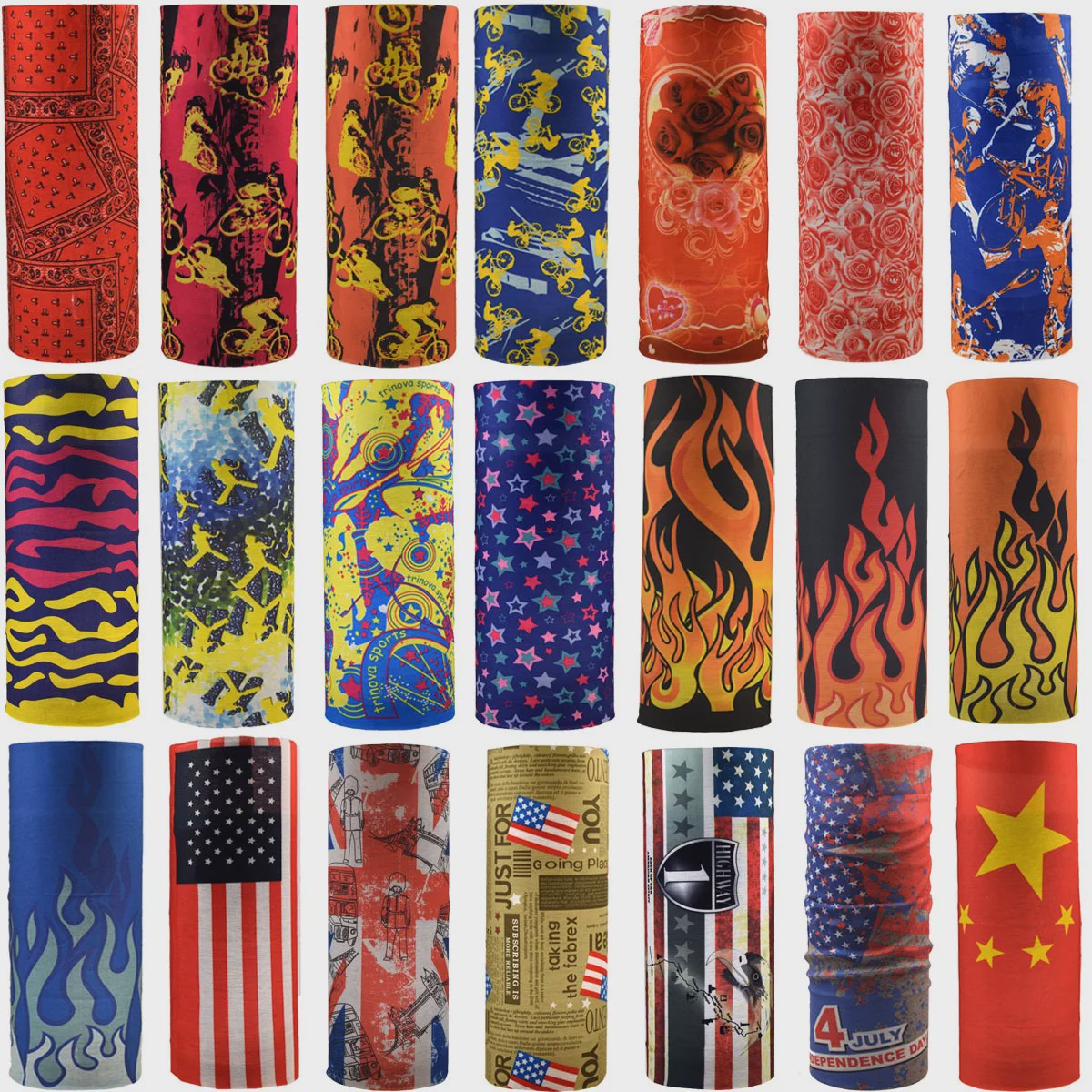 Multifunctionele Bandana Nekwarmer Hoofdband - Winddicht & UV-beschermend voor Outdoor Activiteiten