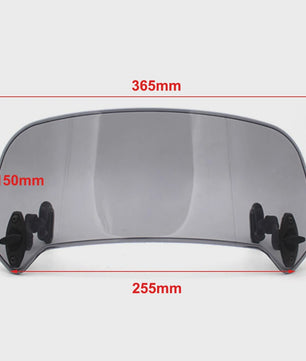 Universeel Motor Windscherm Verstelbaar - Spoiler Winddeflector