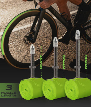 CYCLAMI Ultralichte TPU Binnenband voor Racefiets 700C - Verwisselbare Presta Ventiel