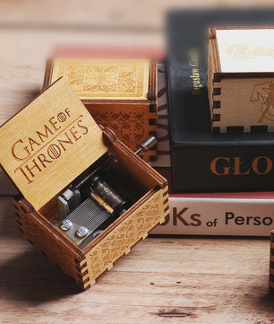 HOT NEW GOOD Theme Music Box Blind box Wooden Hand Cranked Neverland Casket musical Valentine's Day Birthday Holiday Gifts