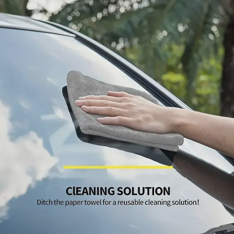 Set Dikke Microvezeldoeken - Pluisvrij & Super Absorberend voor Auto & Huis