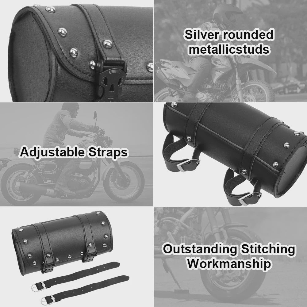 Universele Motor Fork Bag - Waterdichte Lederen Opbergtas voor Gereedschap